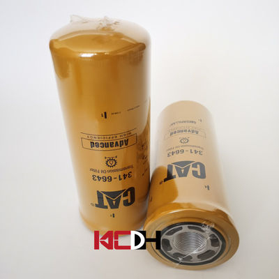 Filtro de óleo 1R0714 hidráulico da máquina escavadora 3416643 para CAT Engine