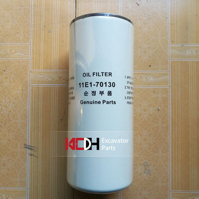 Máquina escavadora Oil Filter de Lf3000 Hyundai, rotação no filtro de óleo 11e1-70130