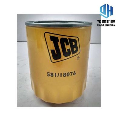 A máquina escavadora Oil Filter Yellow do motor do Jcb 581/18076 de TS16949 aprovou