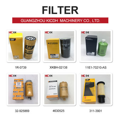 Celulose filtro de ar redondo de 8 polegadas, filtro de ar 21716424 do gerador de