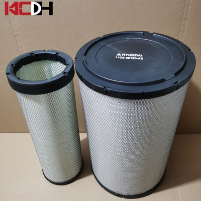 Celulose de Air Filter 11q8-20130-As P777868 da máquina escavadora de Hyundai