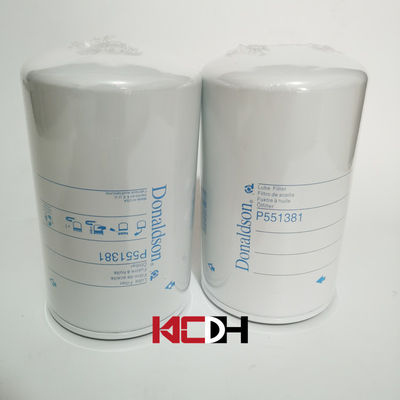 Máquina escavadora diesel Oil Filter P551381 do gerador para a máquina escavadora de
